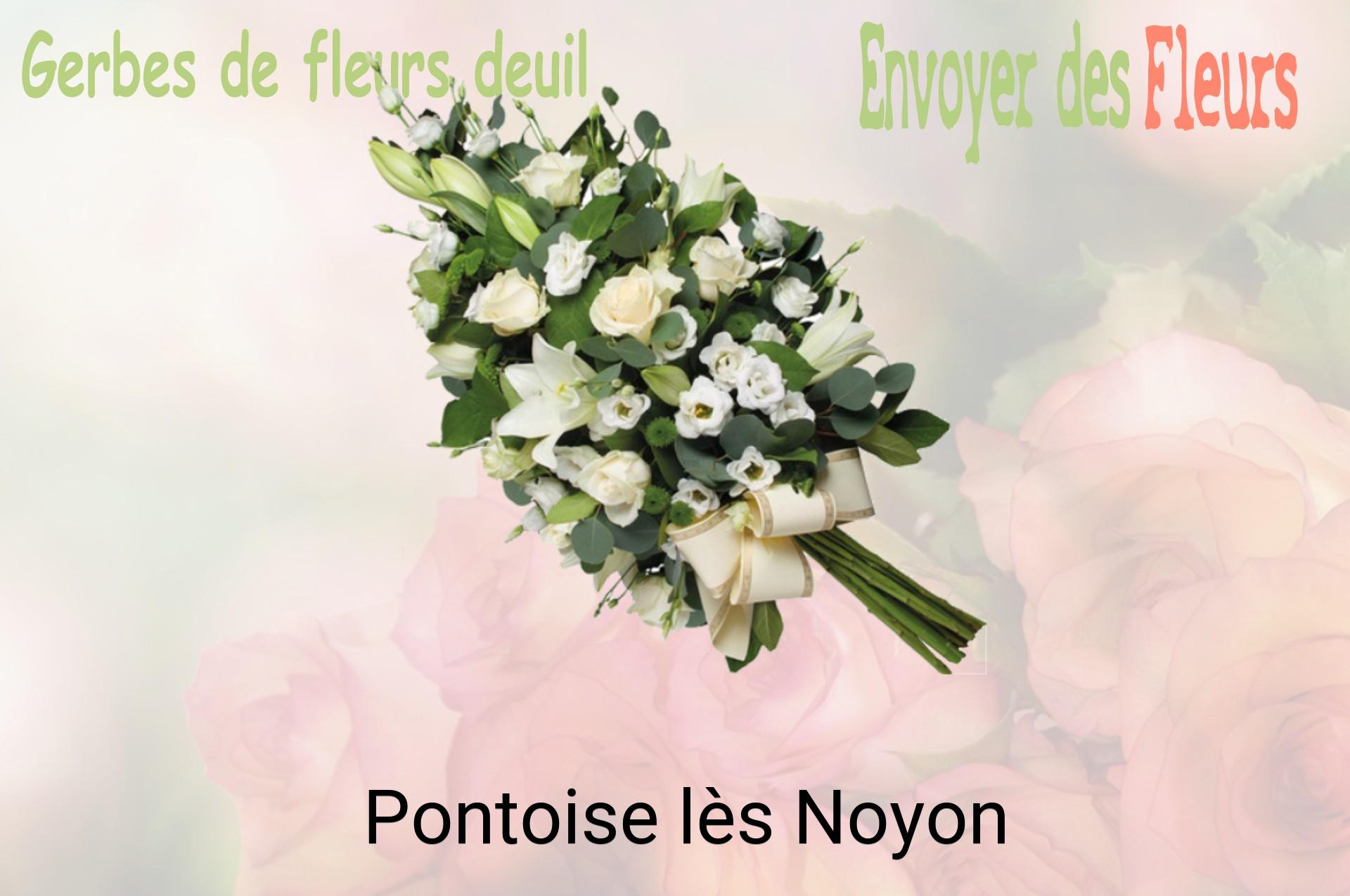 Gerbe de fleurs de deuil livrée à Pontoise-lès-Noyon